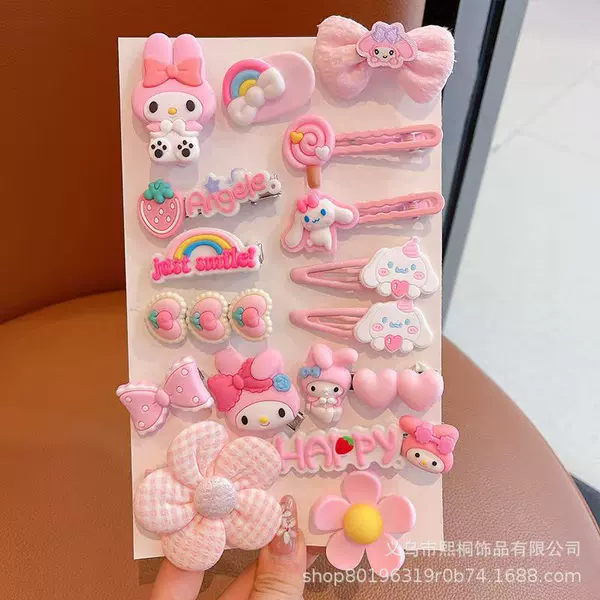 Melody Hairpins 16-piece Set [Package]
