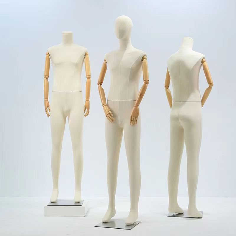 Maniquí Tridimensional de Cuerpo Completo de Plástico, para Tienda de Ropa y Fotografía