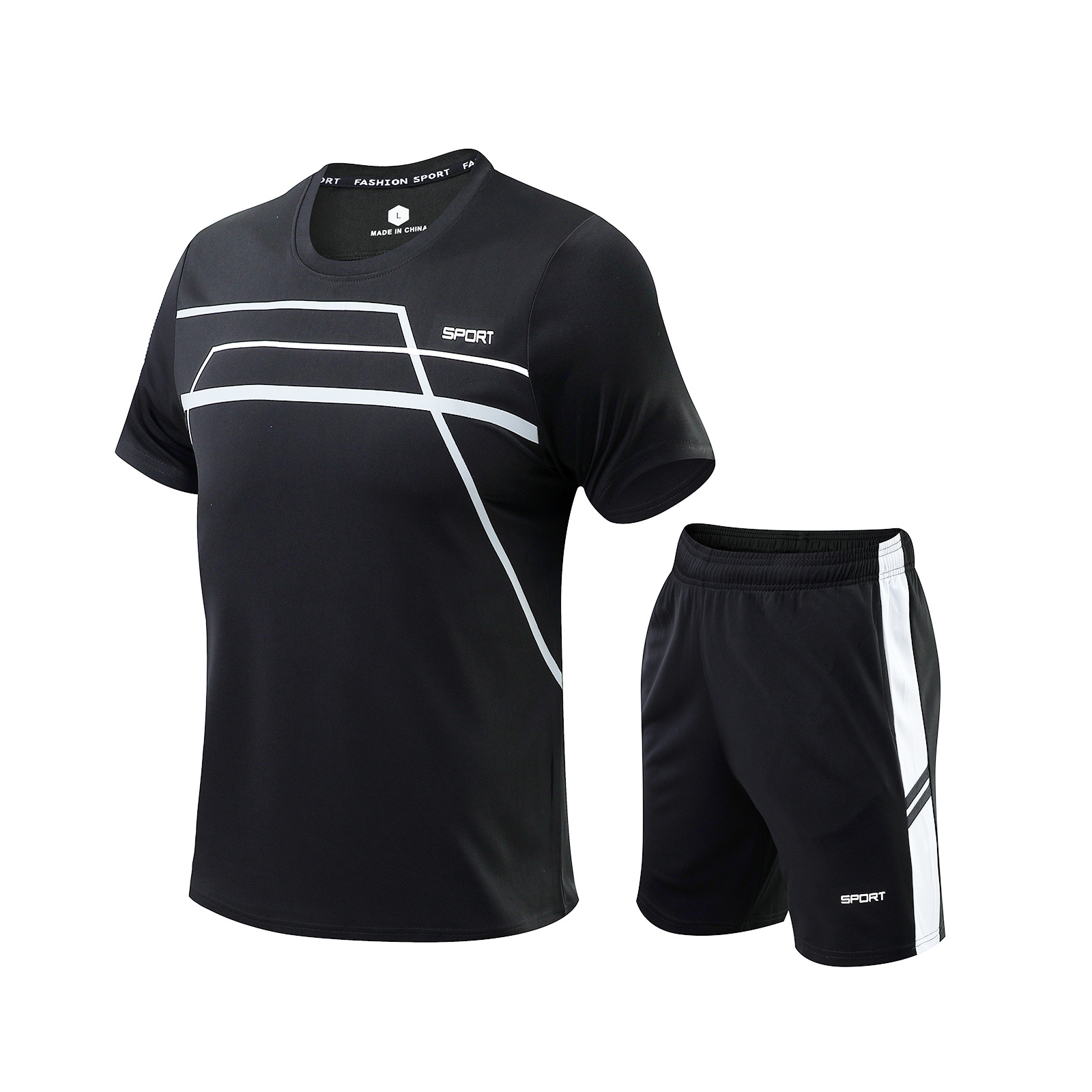 Venta directa de fábrica verano nuevo estilo de manga corta para hombres y mujeres ropa deportiva para correr, camiseta de fitness, ropa de entrenamiento de secado rápido transpirable