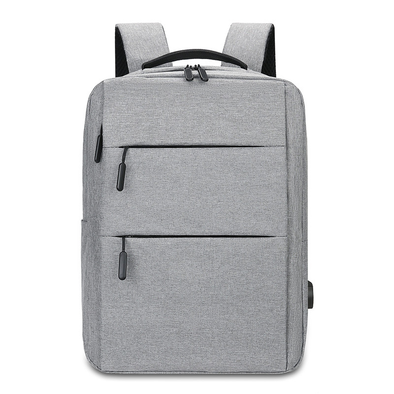 Mochila comercial transfronteriza de ocio de computadora, mochila multicapa ligera impermeable, logotipo personalizado, mochila de estudiantes de viaje