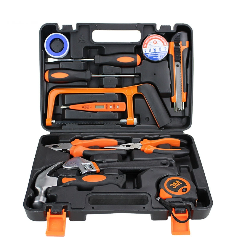 Factory invoicing home hardware tool combination set car maintenance tool electric drill shock drill kitchen tool box