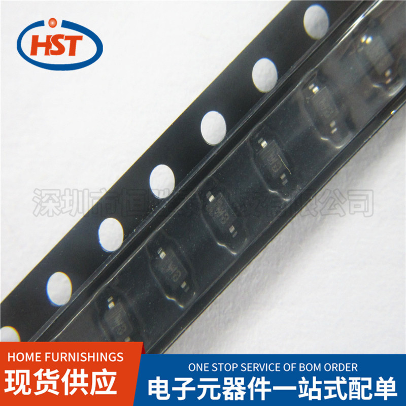 单齐纳二极管MM3Z6V8T1G SOD-323 6.8V丝印WB