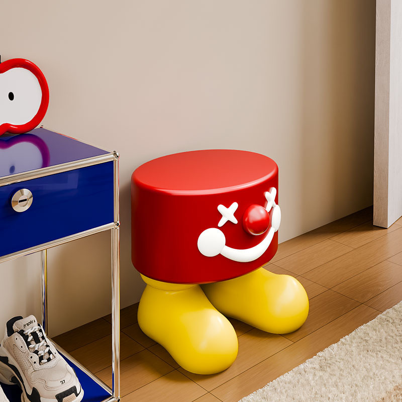 베이한메이 창의적 개성 광대 신발 갈아입는 의자 장식품 홈 매칭 커피 테이블 소파 의자 장식 원피스 도매