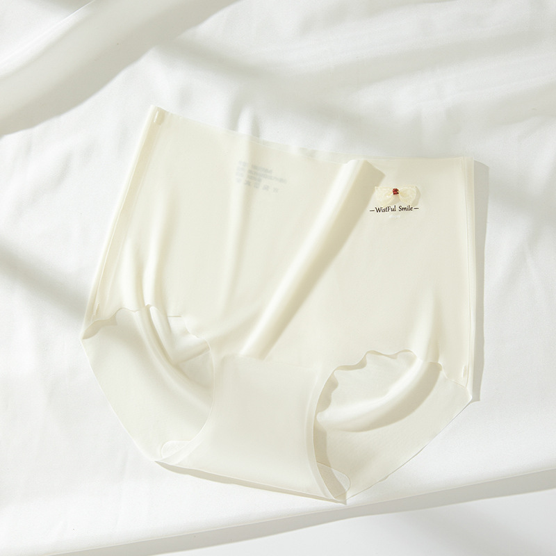 Bragas sin costuras, entrepierna antibacteriana de algodón puro para mujer 2024, nueva seda de hielo, secado rápido, sin pellizco, cadera, cintura alta, mujer, refrescante