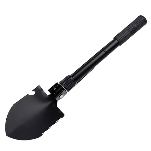 Multifunctional outdoor vehicle-mounted foldable engineer shovel stainless steel shovel small shovel fishing tools fishing supplies