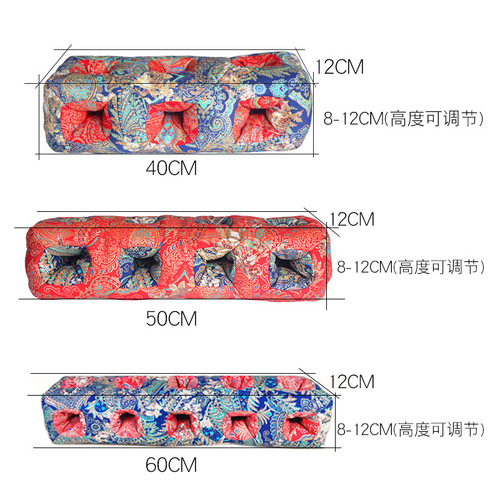 LM7Q批发平遥古城多孔耳枕玲珑枕透气不压耳朵颈椎枕新中式荞麦壳