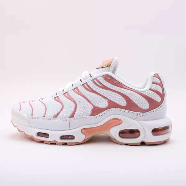 Putian Source Tn Air Cushion Shoes White Peach Pink Versatile Shock-Absorbing Couple's Sports Casual Shoes