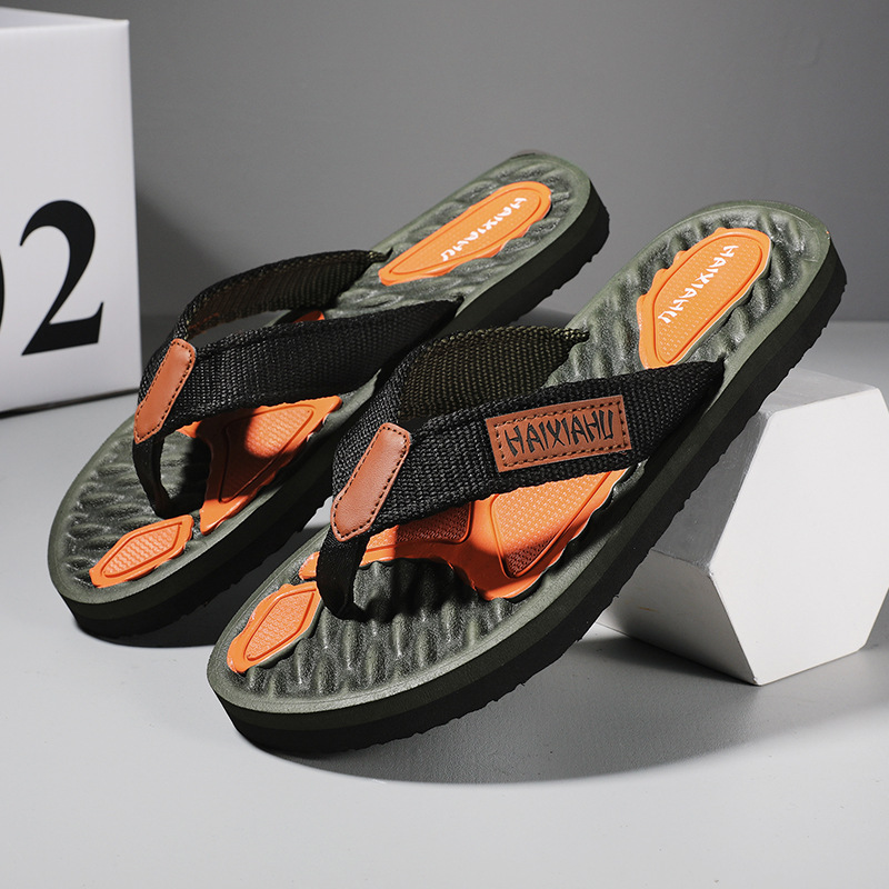 人字拖男2024夏季新款外穿防滑夾腳男士高級感越南沙灘涼拖鞋