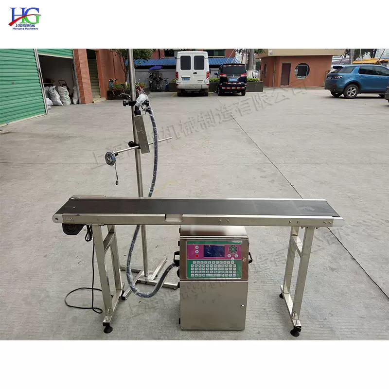 全自动喷码机 生产日期批号清晰打码 多语言喷码机