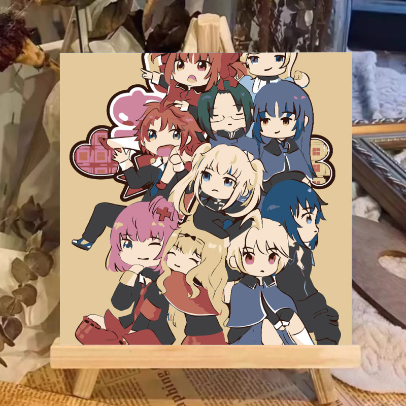 ズートピア diy デジタル油絵手描き着色ジュディニック周辺アクリル油絵メーカー卸売|undefined