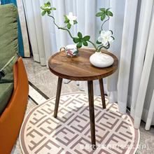 小茶几圆桌小户型客厅家用卧室创意沙发边几椭圆形茶桌咖啡桌角几