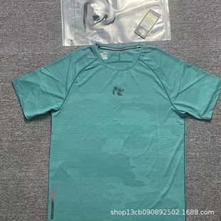 Brand Logo Ice Silk Quick-Drying Clothing for Men in Summer Loose Breathable Quick-Drying Sports Leisure Fitness Versatile Casual Tops