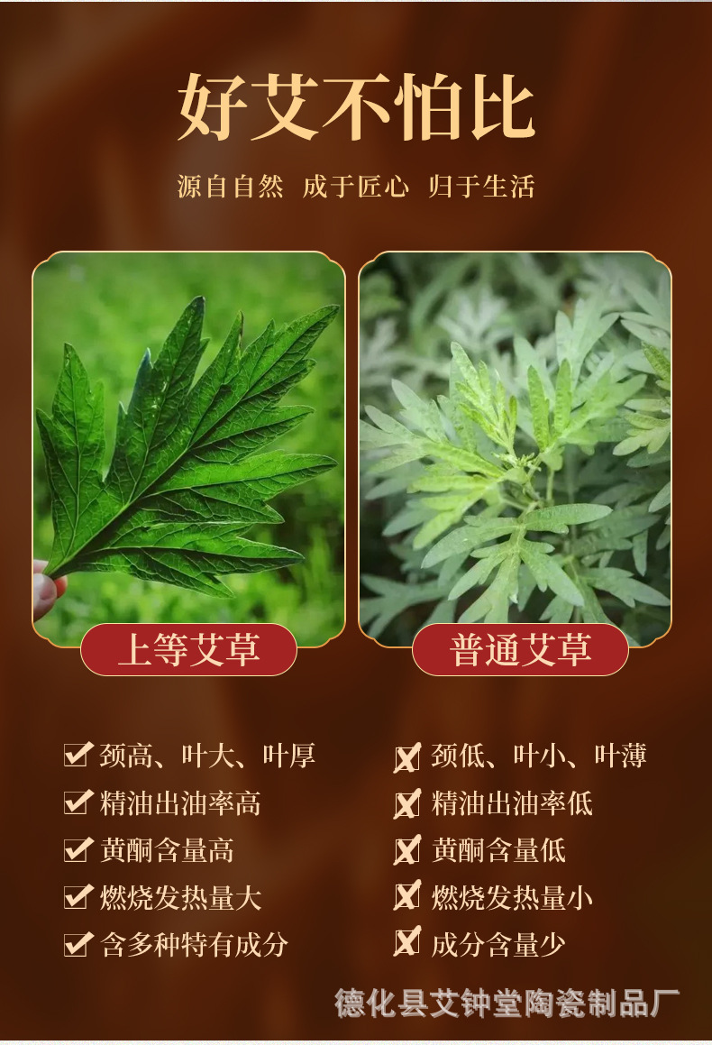 Moxa Rolls and Cones Aged Pure Mugwort Ai Cao Moxibustion Sticks for Home Warming Therapy overview