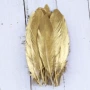 手工15-20cm金色服装羽毛