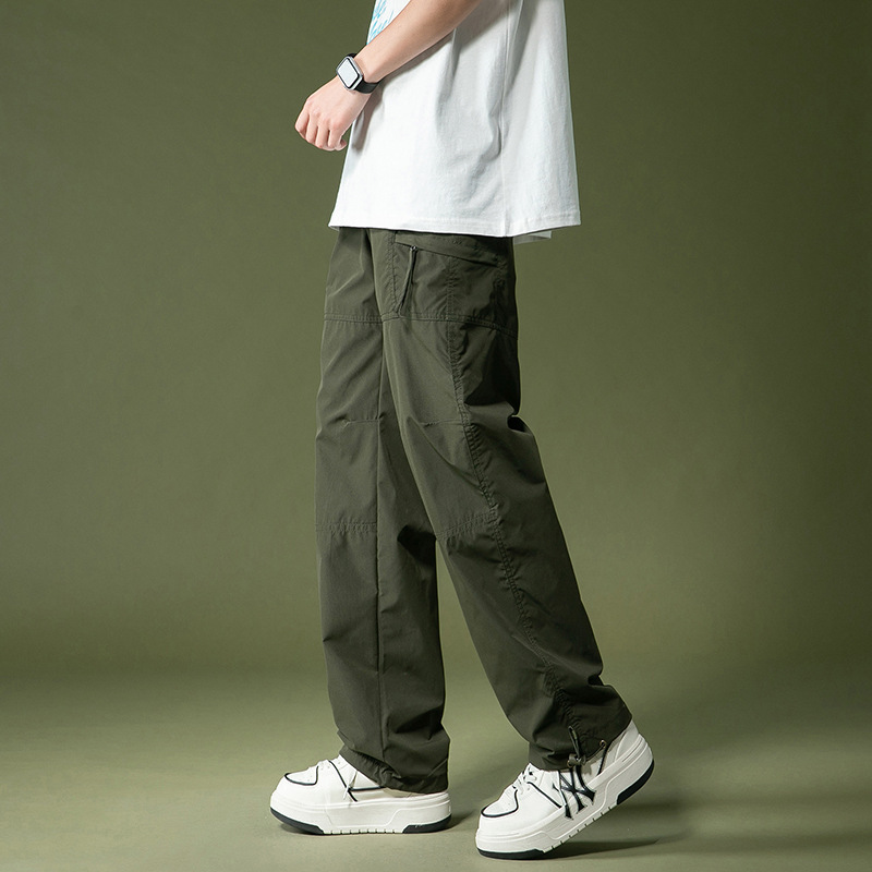 Men's Long Pants Summer New Arrival Leg Bunch Loose Outdoor Hiking Sports Mountain Climbing Pants Men's Straight Casual Pants Men's Long Pants Summer New Arrival Leg Bunch Loose Outdoor Hiking Sports Mountain Climbing Pants Men's Straight Casual Pants