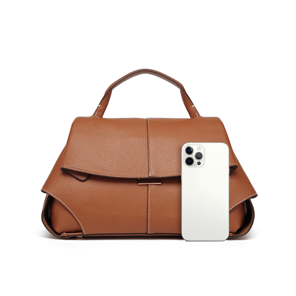 Borsa a tracolla elegante in pelle da donna, borsa a spalla_voghion.com