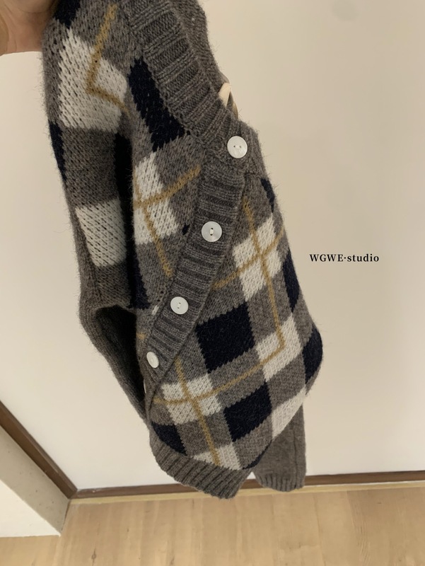 WGWE7268广州十三行女装早秋装新款小个子圆领长袖毛衣针织衫上衣|undefined