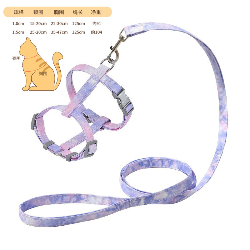 Nueva mascota transfronteriza en forma de I correa de gato correa de perro de gato correa de espalda en forma de I