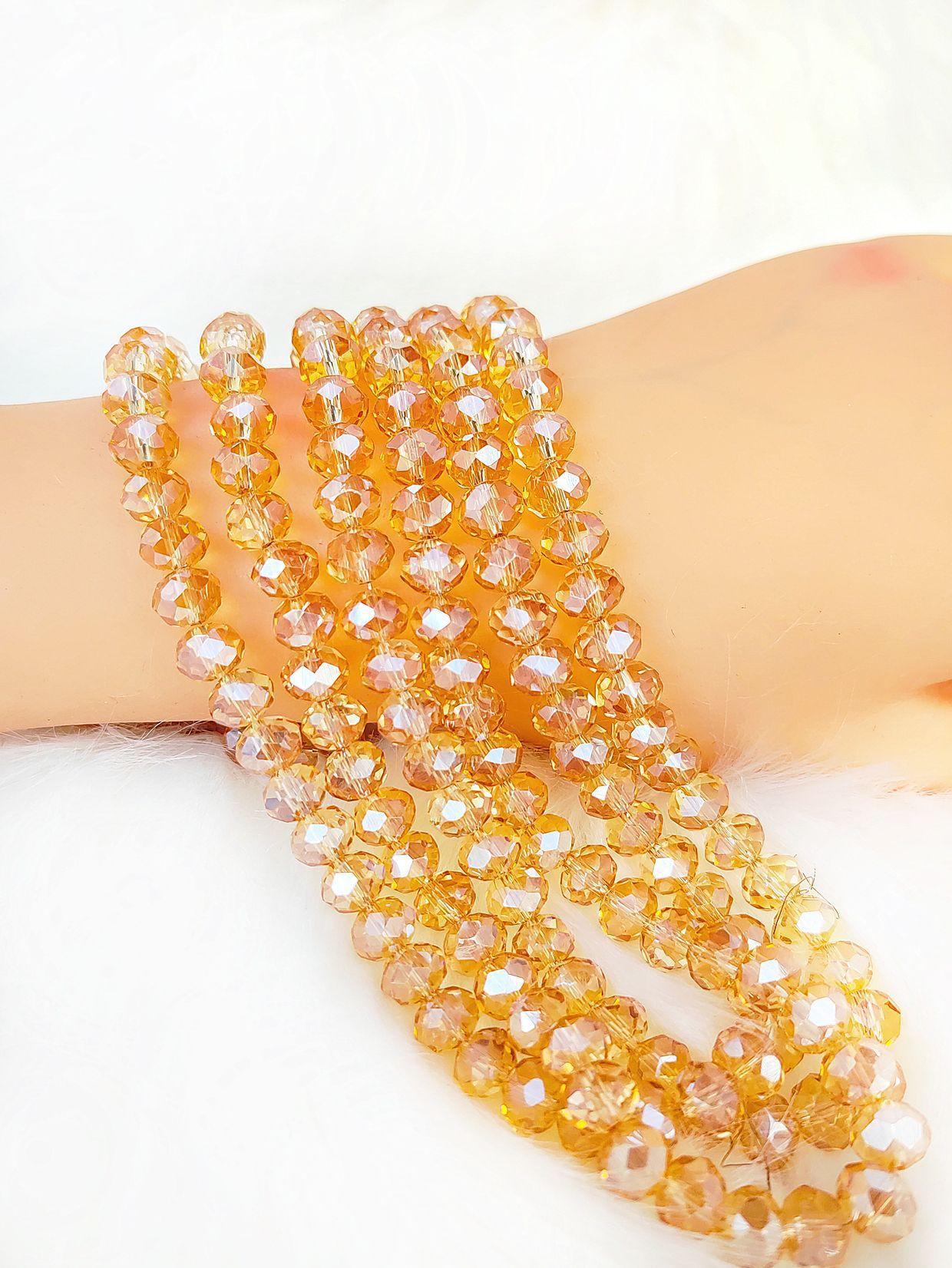 Electroplated amber
