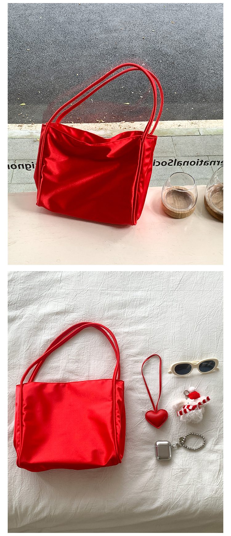 Nuova borsa a tracolla di alta qualità per la comunicazione sensoriale, borsa tote frequente, grande capacità per le donne, nylon casual di nicchia, versatile_voghion.com