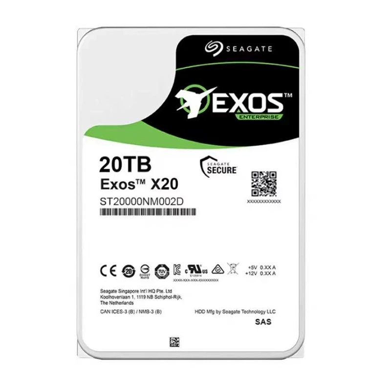 Подходит для Seagate 22ТБ корпоративного сервера механического HDD SAS ST22000NM000E