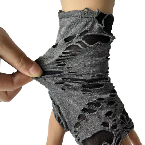 Halloween gloves beggar black hole gloves punk dark gloves cosplay clothes accessories gloves