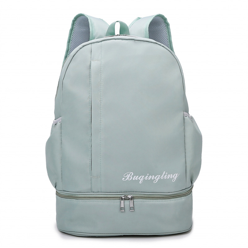 Nuevo bolso de viaje de corta distancia con separación en seco y húmedo transfronterizo, bolso de playa, bolso de almacenamiento de fitness de entrenamiento de gran capacidad, mochila