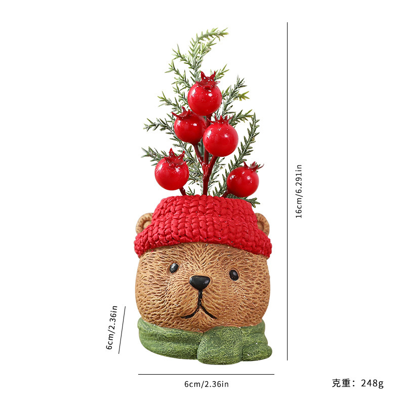 Shengyuan 新しい樹脂クリスマスノーム人形サンタクロース雪だるま樹脂クリスマス装飾品卸売|undefined