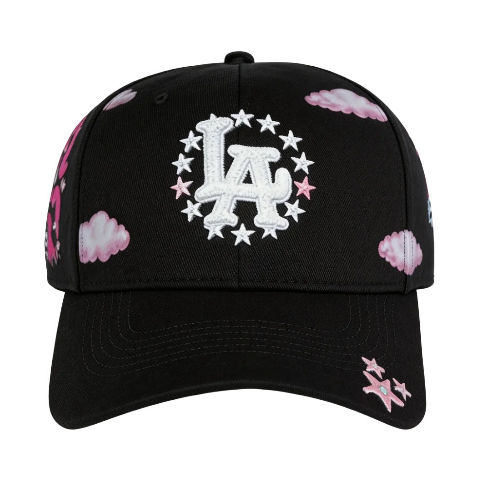 Nuevo Meike Duo Dandy bordado ajustable gorra de boca de pato borde curvo gorra de béisbol con diamantes barba tío