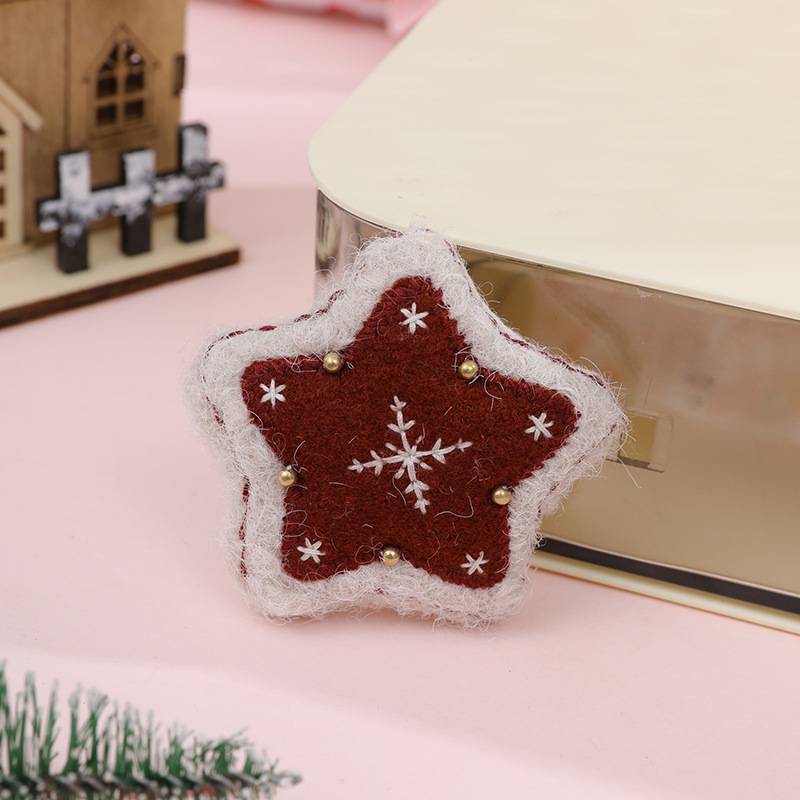 Navidad muñeco de nieve coreano pan de jengibre hombre Papá Noel botas muletas árbol de Navidad cajas de regalo regalos accesorios de decoración