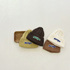 Korean children cap ins Labeling letter Knitted hat men and women keep warm Sets of headgear baby Wool cap