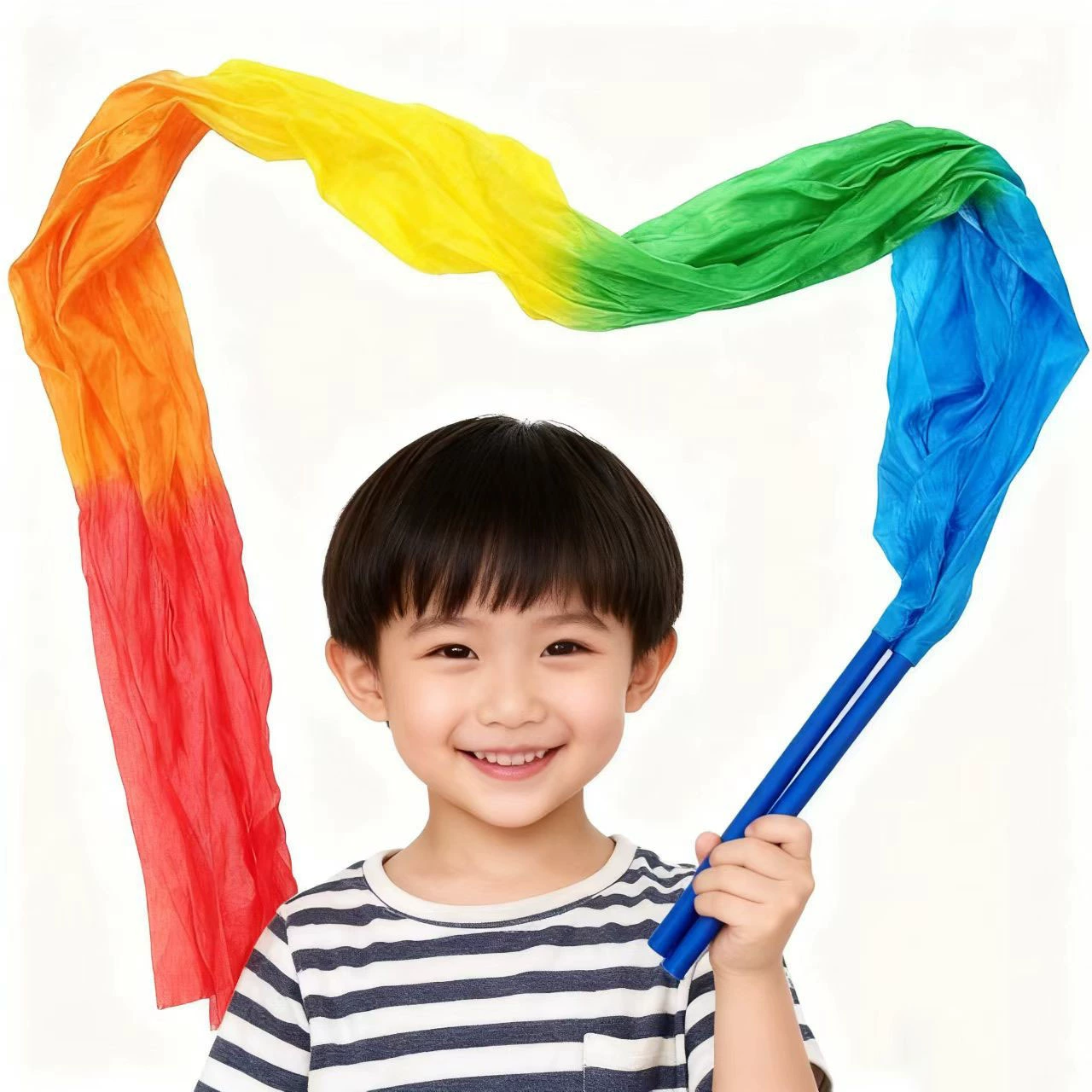 Новый стиль танцевальная лента Спорная лента Клубы танцующий шелк танцует фитнес-ленточный танец лент для взрослых детей