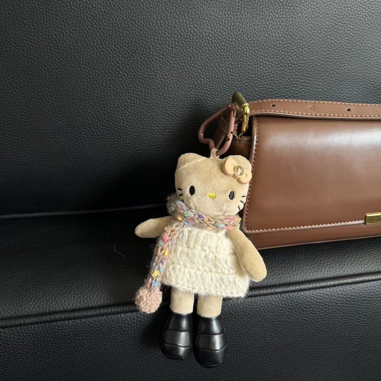 新品可爱いロングレギンスキティぬいぐるみスカートきせかえ人形ドレスins风人形饰りリュックサックキーホルダー