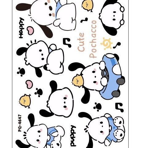 Pacha Dog Cute Style Electric Motorcycle Phone Case Sticker Cartoon Electric Scooter Waterproof Decal Pacha Dog Cute Style Electric Motorcycle Phone Case Sticker Cartoon Electric Scooter Waterproof Decal