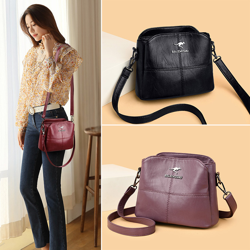 2021 Winter new fashion casual women's bag small shoulder messenger bag ladies wallet mother bag a generation of hair