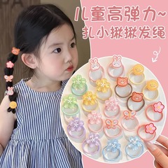 子供のかわいい花のヘアロープヘッドバンド女の子三つ編みゴムバンドヘアアクセサリー女の赤ちゃん高弾性ヘアバンドヘッドバンド