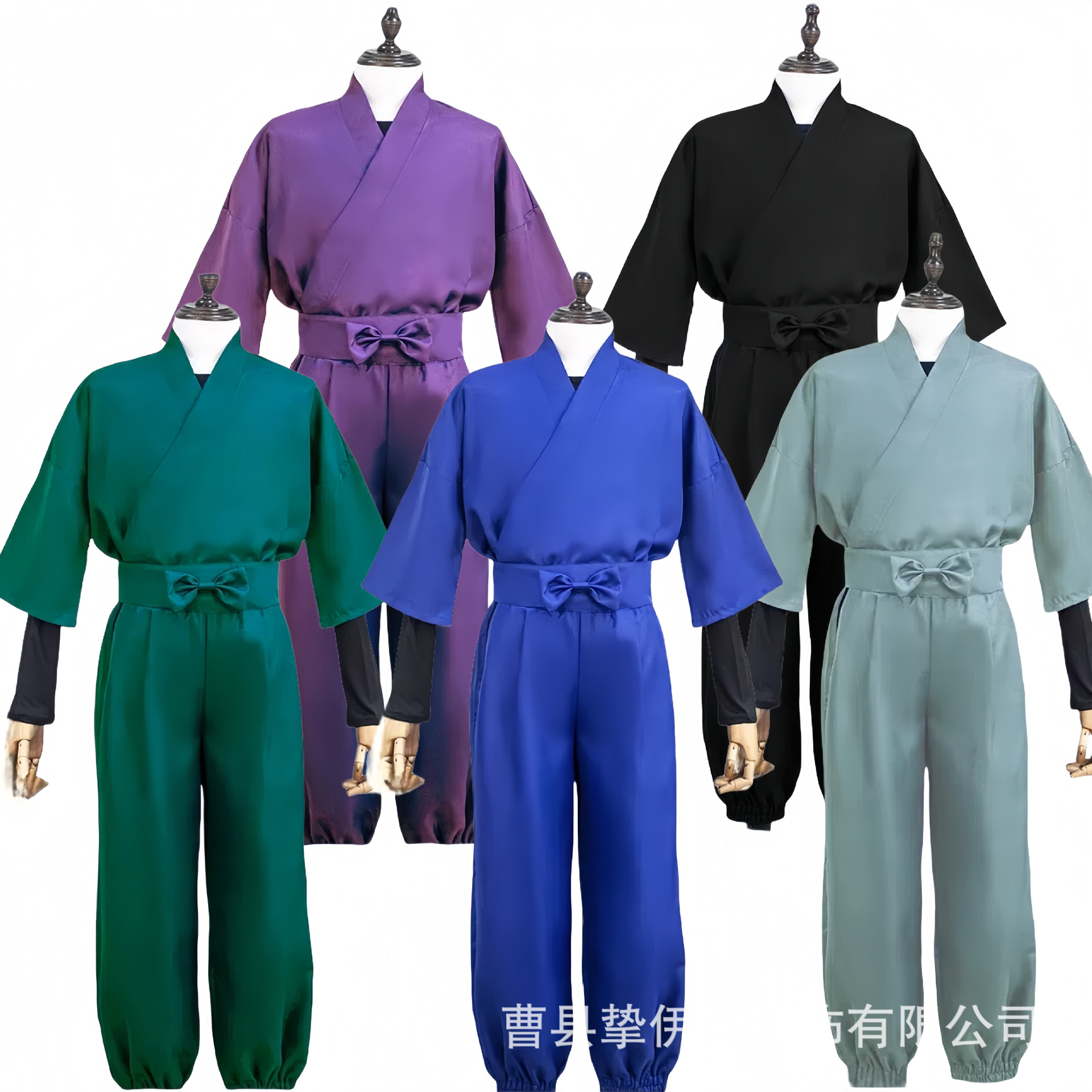 日漫风格忍者套装半助乱太郎忍学校土井半助角色Cosplay服装动漫