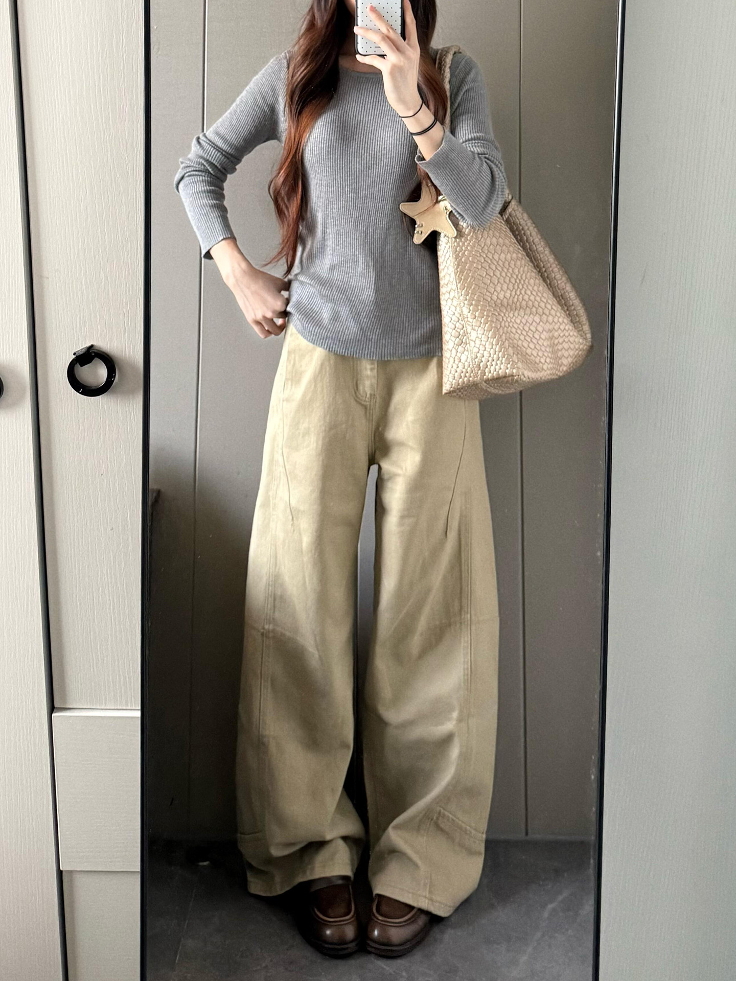 Khaki [trousers] / S