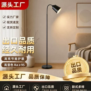 定制意式极简落地灯客厅轻奢高级感沙发卧室氛围艺术摆件立式台灯