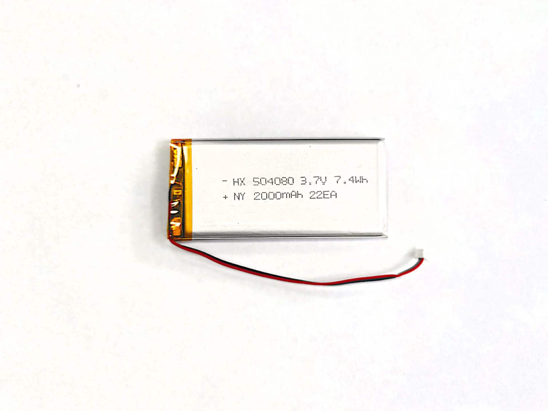 厂家直供 聚合物锂电池 504080-2000mah  UN38.3  MSDS