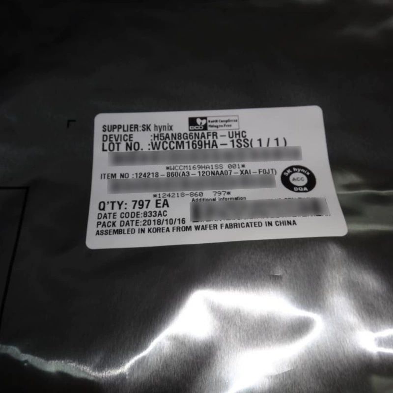 Подходящий для памяти Hynix DDR5 H5CG48AGBDX018N 16GB видеопамять микросхема памяти