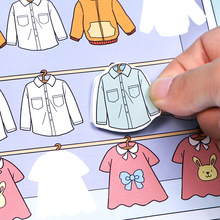 兒童專注力貼紙0-2-3-4-5歲6寶寶卡通貼貼紙粘貼益智玩具貼畫批發