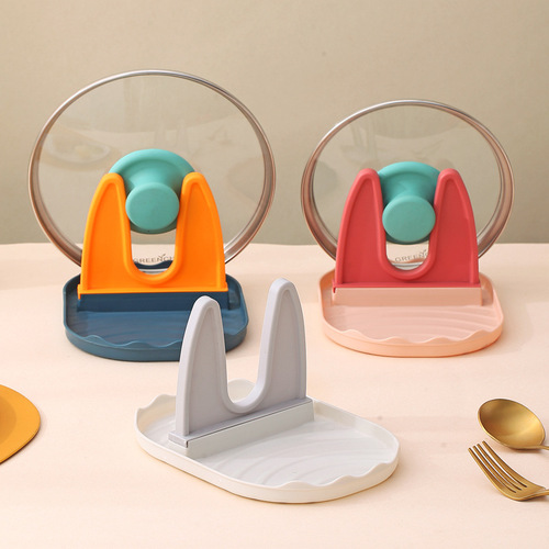 Creative home pot lid rack, countertop spoon and chopstick storage rack, stove water pot spatula rack, kitchen storage rack