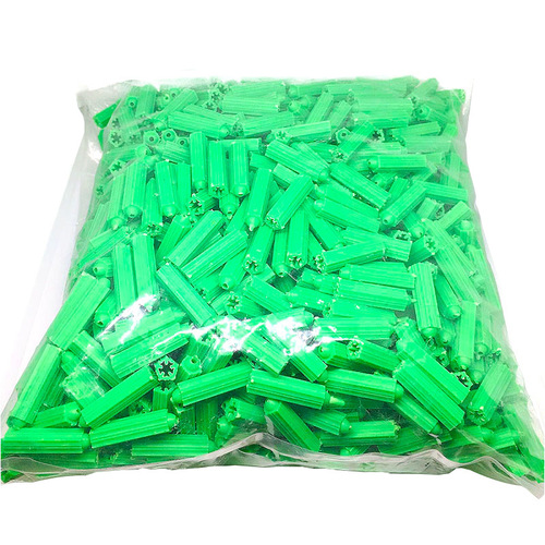Factory green rubber stopper, plastic expansion tube, aircraft type rubber granules M6M8