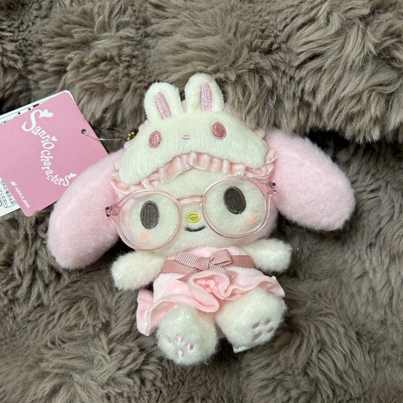 아이 마스크 멜로디 핑크 안경