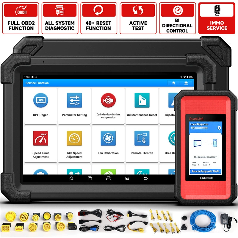 Launch X-431 V SmartLink HD дизельный грузовик диагностическое оборудование Инженерные механические детекторы
