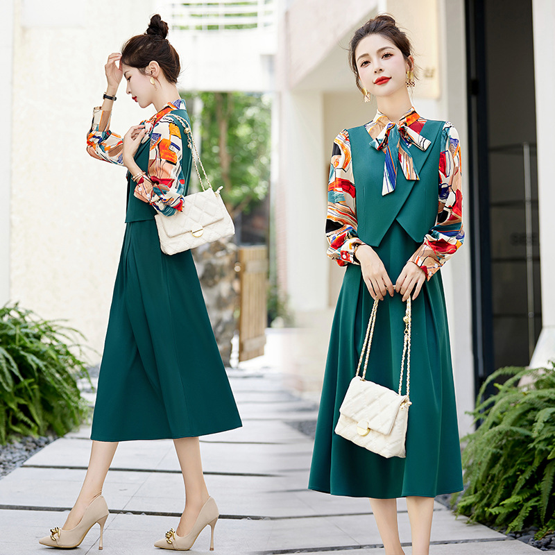 C9758 1540K ÁO VEST NỮ HANTDC VEST MÙA XUÂN THU ĐÔNG HỌA TIẾT HOA THỜI TRANG NỮ ĐỒ CÔNG SỞ G04 SẢN PHẨM MỚI