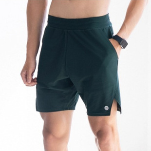 Summer Trendy Brand Ice Style Men's Loose Straight Sports Shorts Fitness Running Training Stretch Trendy Five-point Pants