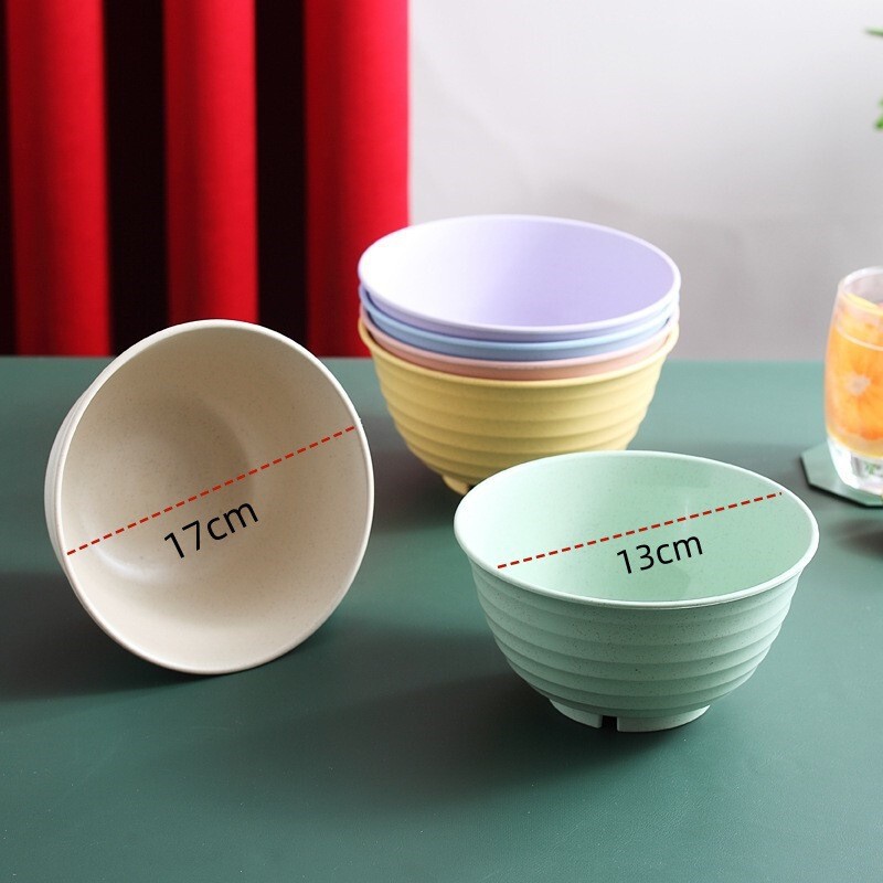 Plastic Ramen Bowl, Food-Grade and Shatterproof, Household Instant Noodle Bowl, Commercial Snail Noodle Bowl