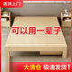 Tatami Solid Wood Bed Modern Simple 1.8 Big Bed Double Bed 1.5 m Bed Frame Rental Room 1.2 m Single 1 m
